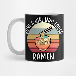 Just a girl who loves ramen Mug